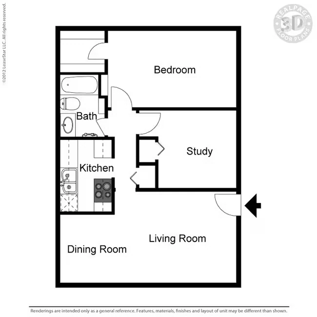 The Bonelli 232 floor plan